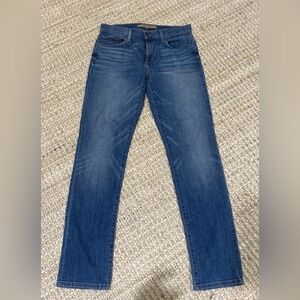 Joe’s straight blue jeans